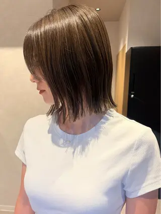 ミディアム 【ボブ/個室サロン】 癒し空間mimuraのヘアスタイル