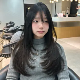 ロング 🎀Rimi୨୧ 【♡layer♡】のヘアスタイル