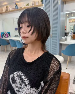 ミディアム きむらさくら/透明感 /レイヤーカットのヘアスタイル