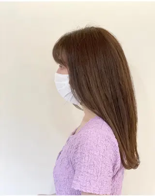 ロング 美髪矯正・ブリーチ 矯正🫧秋元ゆたかのヘアスタイル