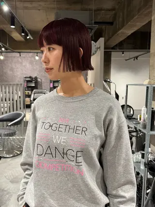 ショート カラー もりしま あやかのヘアスタイル