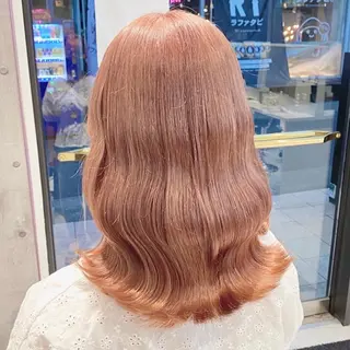 セミロング カラー ヘアアレンジ メンズ キッズ お悩み解決美容師 💐AMIのヘアスタイル