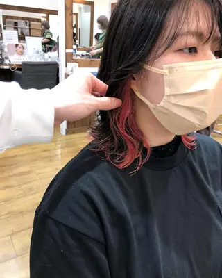 カラー 🌈ハイトーン/ ワタル🌈のヘアスタイル