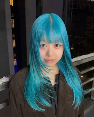 ロング ハイトーン特化 名古屋/たまきのヘアスタイル