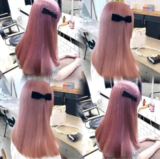 ロング カラー ヘアアレンジ 🎀暖色カラー🎀 ♡yurika♡のヘアスタイル