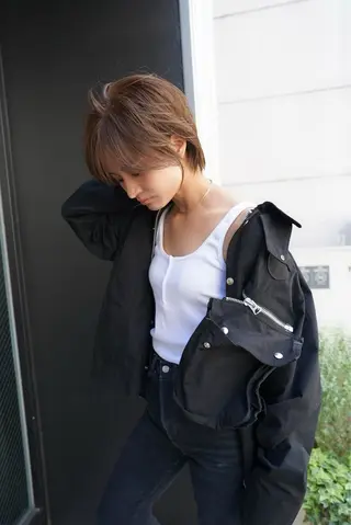 ショート Morishita Miyuのヘアスタイル