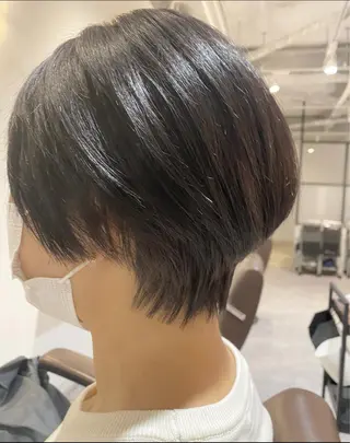 ショート 丸みボブ　ショート ｍａｎａｍｉのヘアスタイル