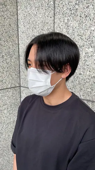 ショート パーマ メンズ メンズパーマのプロ 川野翔太のヘアスタイル