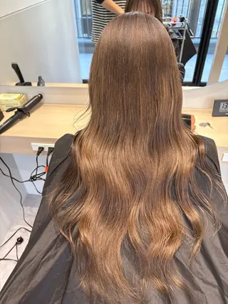 ロング カラー 吉武 茂暉のヘアスタイル