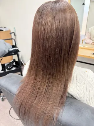 セミロング カラー KAORI 💐🤍のヘアスタイル