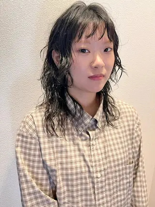 ミディアム パーマ美容師 matsuのヘアスタイル