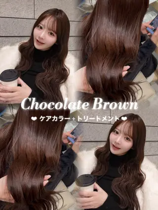 ロング カラー soyon名古屋/ fuka🎀のヘアスタイル