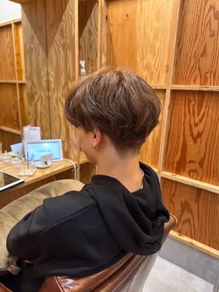 メンズ adorable 長谷川実夢のヘアスタイル