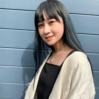 ロング カラー KAWATOKO MISUZUのヘアスタイル