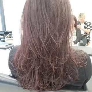 セミロング [店長]カラーが好評 　小林のヘアスタイル