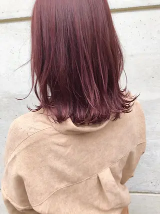 ミディアム カラー ALLY/廣瀬 眞子のヘアスタイル