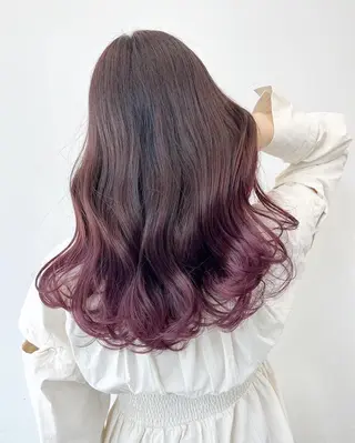 ロング カラー 【公式】amble luxe池袋東口🩷のヘアスタイル