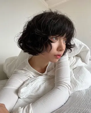 ショート パーマ MARU パーマ/レイヤーのヘアスタイル