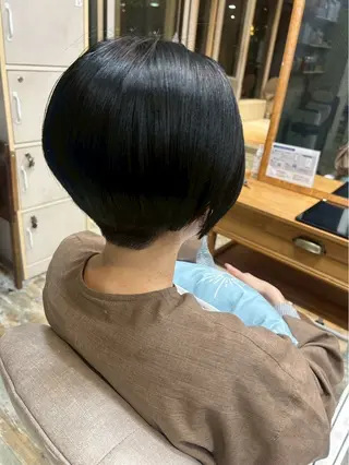 ショート 🕊️池袋美容室🌳 albero武田藍花のヘアスタイル