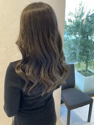 ロング カラー 竹田 京人のヘアスタイル