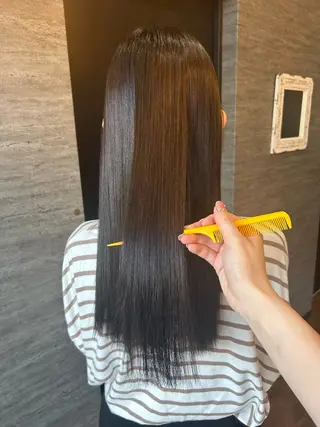 ロング NAHO 🩵 透明感カラー🫧のヘアスタイル