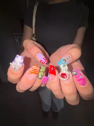 ネイル 海外ネイル u4me🦄💜のネイルデザイン