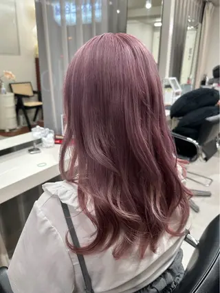 カラー 聖羅/ワンホンヘア /艶カラーのヘアスタイル