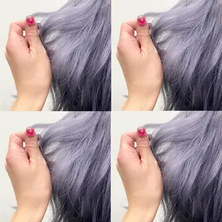 カラー サイレント美容師 アイリィのヘアスタイル
