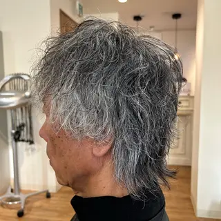 メンズ 西梅田 トウマ モデル募集中‼️のヘアスタイル