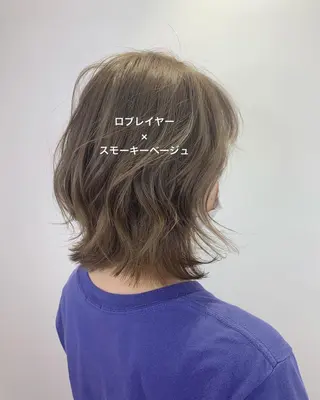 ミディアム カラー 【美髪を叶える】中谷 彰宏(アキ)のヘアスタイル