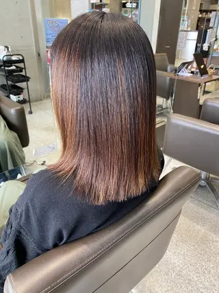 ミディアム 🔥指名率No. 1 🔥⭐️ひかる⭐️のヘアスタイル