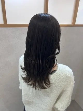 ロング Mao 🎀bob Oliveカラー🌿のヘアスタイル