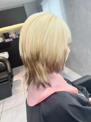 カラー SALOWIN栄 高須大貴のヘアスタイル