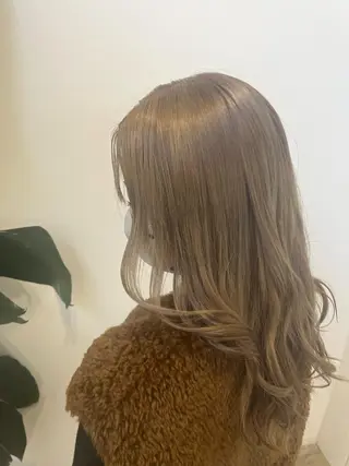 ロング カラー カラー特化/ブリーチ 梅田中崎町/あかりのヘアスタイル