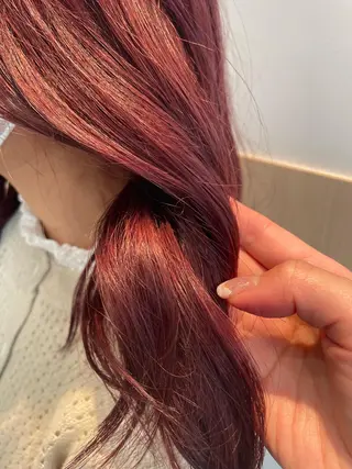 ロング 💗モデルカット 募集中のヘアスタイル