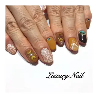 ショート カラー ネイル nail salon  aloalo所属・Nailist Ayaのネイルデザイン
