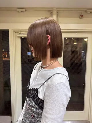 カラー 阿部  ことみ /パーマモデルのヘアスタイル