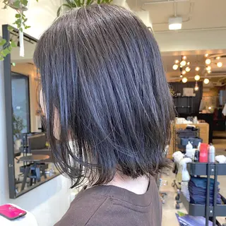 ミディアム カラー ヘアアレンジ 【ダメージレス施術】 【透明感】北村 拓也のヘアスタイル