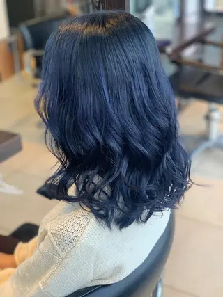 ミディアム カラー Baleine所属・Baleine ♡⃛野口麻衣♡⃛のヘアスタイル