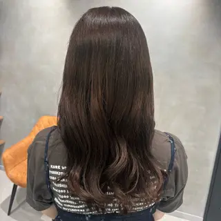 カラー 艶カラー✨️縮毛矯正 ×耳ツボ💠mamiのヘアスタイル
