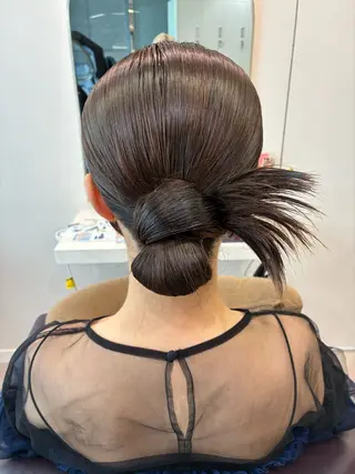 ヘアアレンジ 縮毛矯正/アレンジ FACE。ゆのんのヘアスタイル