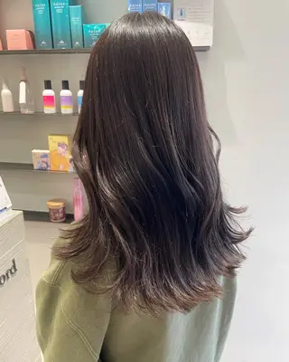 セミロング 🤍tomoka 🤍のヘアスタイル