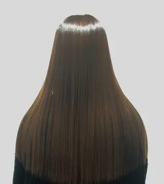 ロング 北川 真衣のヘアスタイル
