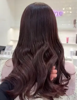 ロング 💎のぼりゆい/大須 ブリーチなしWカラーのヘアスタイル