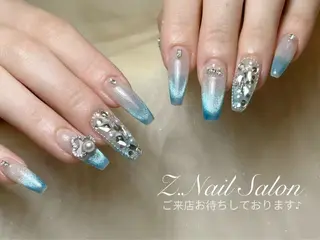 ネイル Z.Nail_ 長さだし練習専用のネイルデザイン
