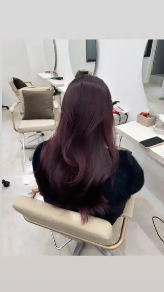 ロング 髪質改善韓国レイヤー SHIORI🦋のヘアスタイル