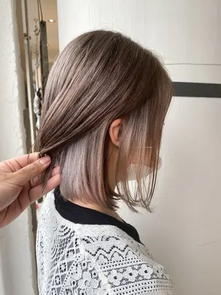 ミディアム カラー welring hair salonのヘアスタイル