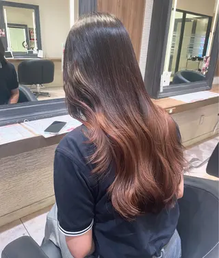 暖色カラー💞🎀 ゆいのヘアスタイル