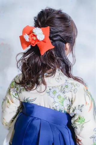 セミロング ヘアアレンジ 前田 裕介のヘアスタイル