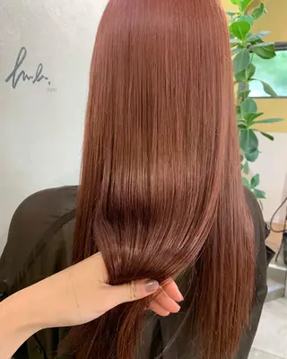 ロング カラー hub hair レイヤー/透明感のヘアスタイル